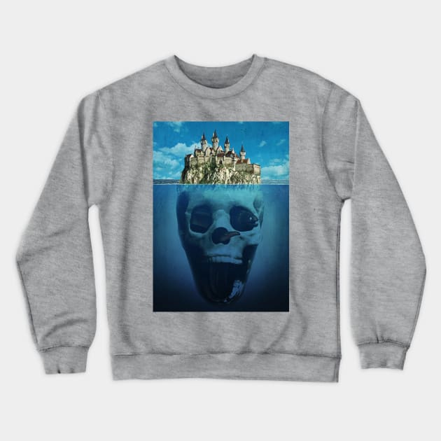 false kingdoms Crewneck Sweatshirt by SeamlessOo